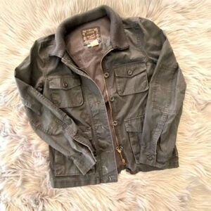 J. Crew vintage Destroyed Utility Jacket, XS